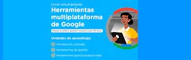 Participa en el curso virtual del MINEDU: Herramientas multiplataforma de Google-2023