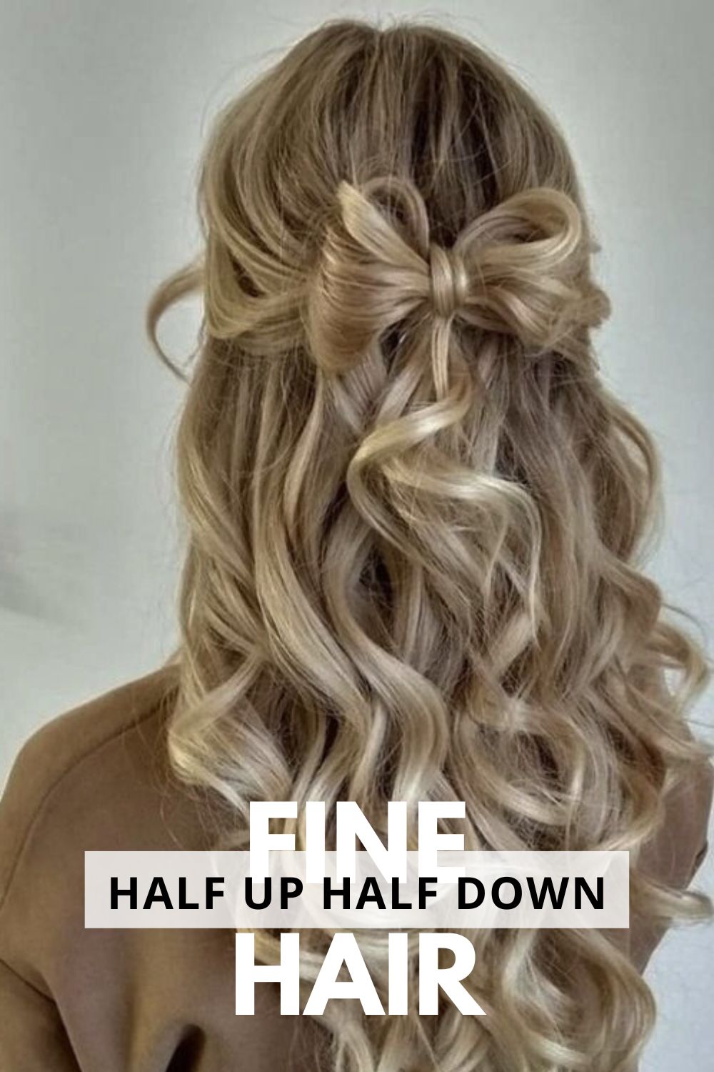 Half Up Half Down for Fine Hair