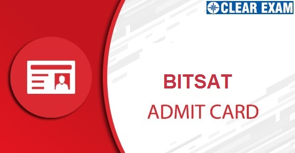 BITSAT Admit Card 2020