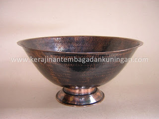 Kerajinan Tembaga Bowl / Mangkuk Tembaga. 