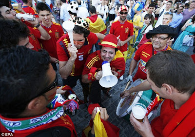 Foto ini Tak Terexpose : Spanyol Juara Euro 2012