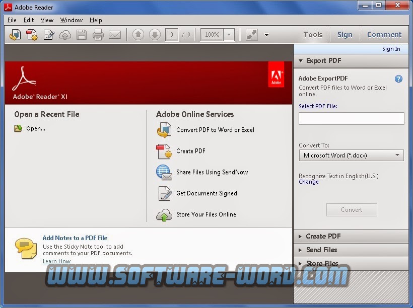 Download Adobe Reader 11.0.10 Software Pembaca File PDF