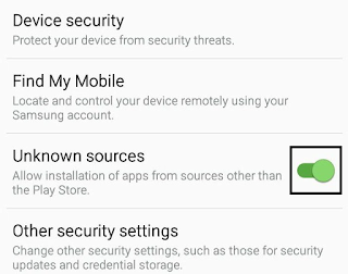 whatsapp prime settings unknown sources