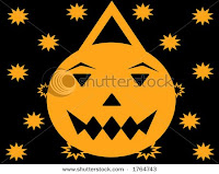 laughing pumpkin face wallpaper