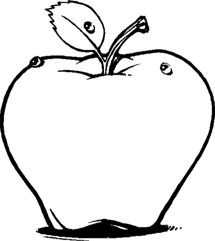 Download Coloring Pages for Kids: Apple Coloring Pages for Kids