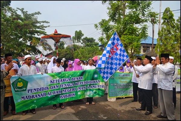 WAKIL BUPATI LEPAS PAWAI 01 MUHARRAM 1436 H ~ Kantor 