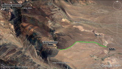 ruta, jornadas, desnivel, dificultad, cerro, tridente