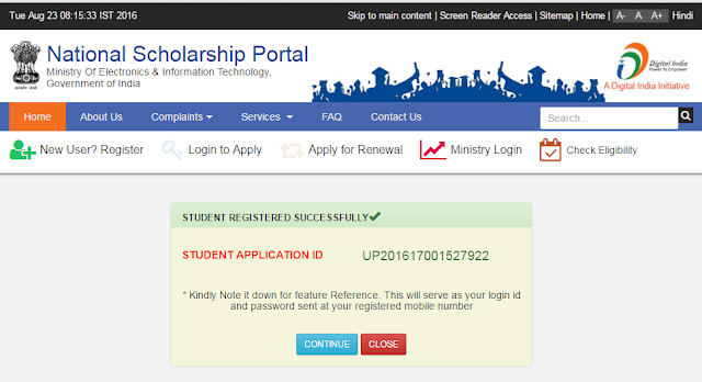 National Scholarship Scheme