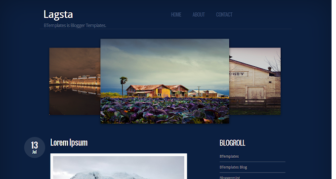 Lagsta Blogspot Template