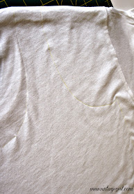 How to: DIY a Dress Upcycled from Oversized T-shirts on Diane's Vintage Zest!  #sewing #tutorial