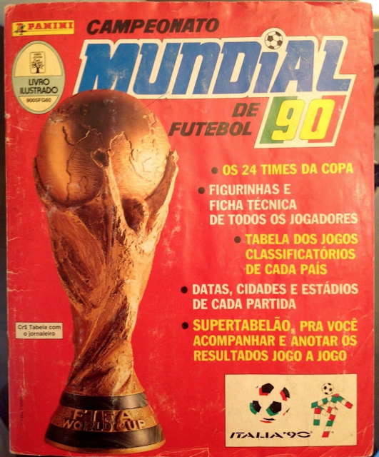 Album Panini Italia '90 Brasile