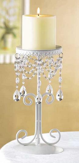 Italian Weddings 101 Candle Centerpiece with Bling