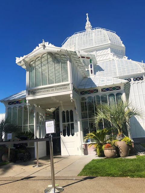 visite du Conservatoire des fleurs San Francisco