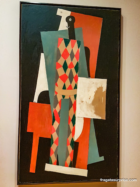 "Arlequim" de Pablo Picasso no MoMA de Nova York