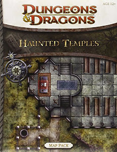Haunted Temples Map Pack: A 4th Edition Dungeons & Dragons Accessory