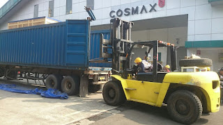 Sewa Forklift 10 Ton di PT Cosmax - Cijantung