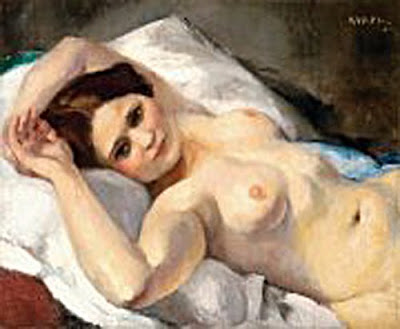 Charles Kvapil, Artistic Nude, Portrait arts, Nude Art, Human Study, Nude by Painter Charles Kvapil