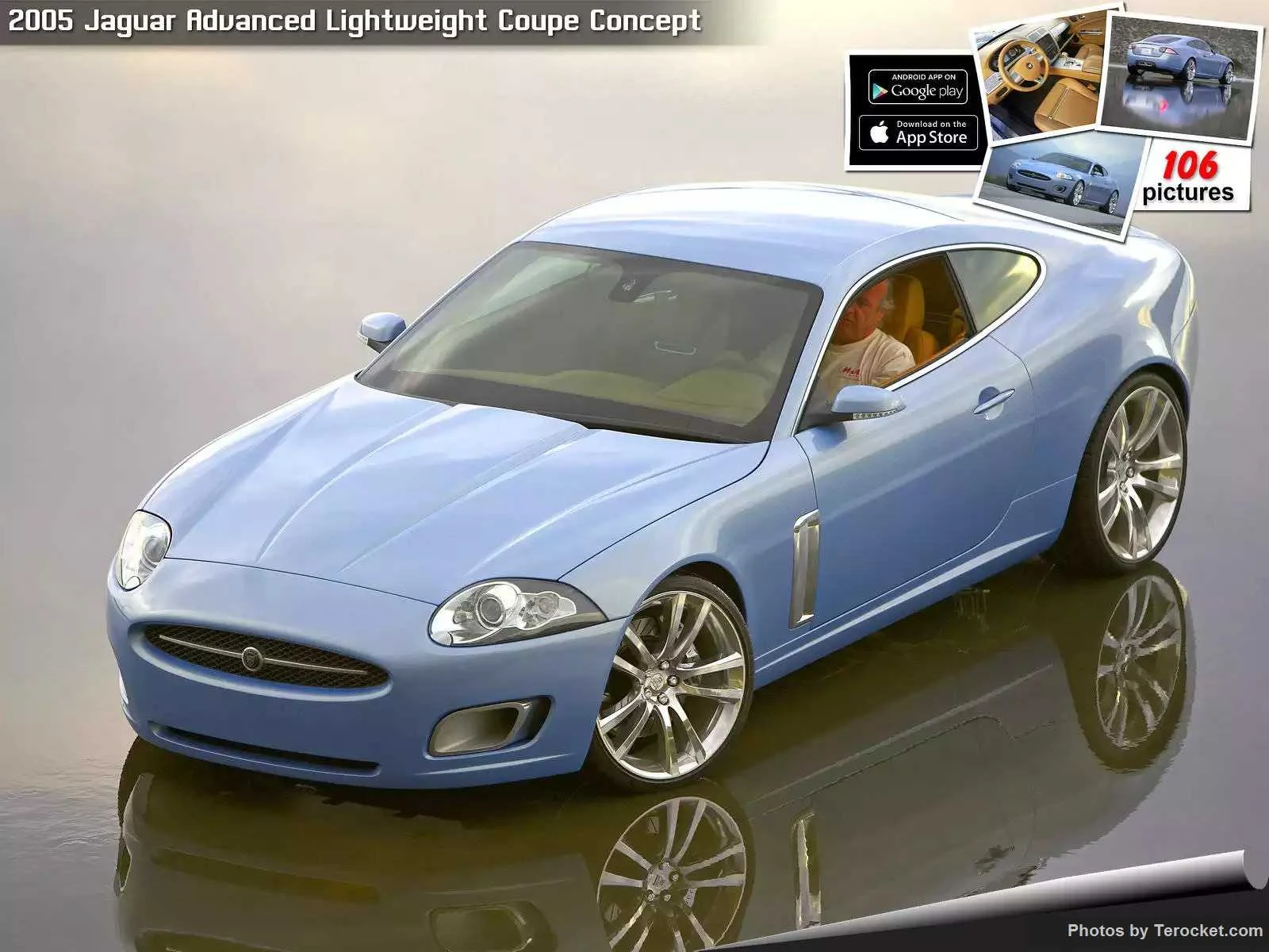 Hình ảnh xe ô tô Jaguar Advanced Lightweight Coupe Concept 2005 & nội ngoại thất