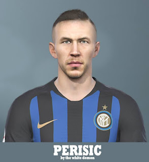 PES 2019 Faces Ivan Perišić by Jarray & The White Demon