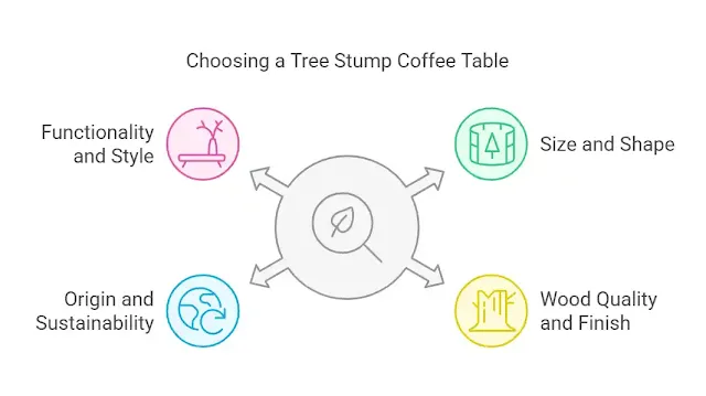 How to Choose the Perfect Tree Stump Coffee Table