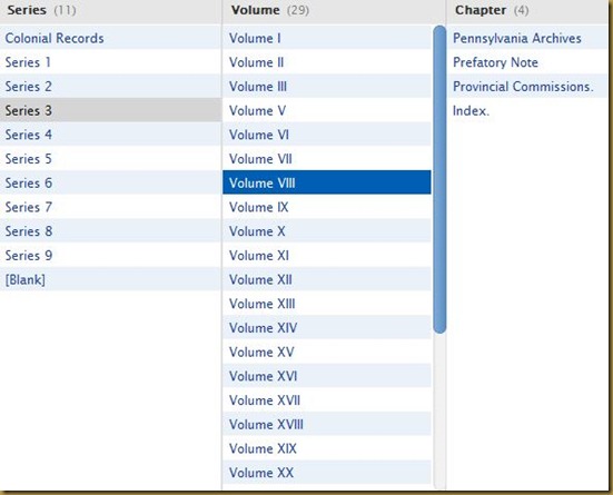 Pennsylvania Archives, Colonial Records, Series 3, Volume VIII