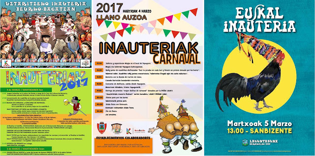 Carteles de carnaval en Barakaldo