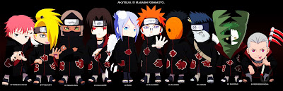 Seragam Akatsuki Mega Mendung