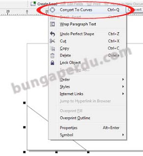 membuat amplop surat corel draw