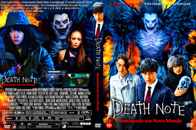 Filme Death Note - Iluminando um Novo Mundo (Death Note - Light Up The NEW World) DVD Capa