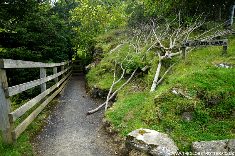 Path leading to the Hermits cave