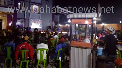 Asyik, Nobar Debat Pilpres 2019 Di Pinrang Berlangsung Didua Tempat