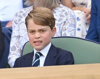 Prince George of Cambridge attends Wimbledon finals 2022