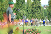 Inspektur Apel Kesadaran Nasional, Dandim 1423 Ingatkan Tetap Waspada