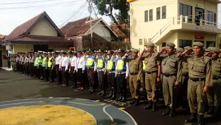 Polres Cirebon Kota Gelar Apel Gabungan