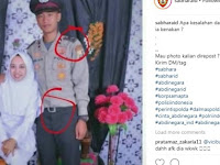 Postingan Foto Polisi Gadungan dan Pacarnya ini bikin Polisi se Indonesia Tertawa
