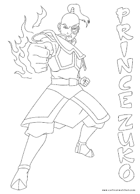 Avatar Coloring Pages