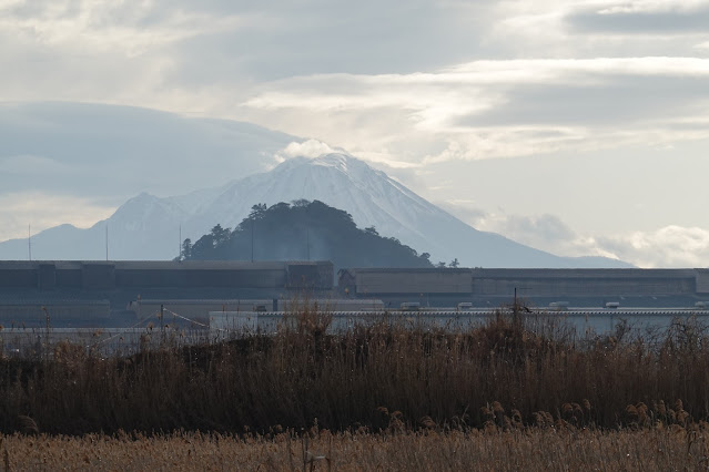 島根県安来市東赤江町 十神山と大山