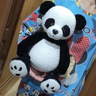 PATRON GRATIS OSO PANDA AMIGURUMI 67564