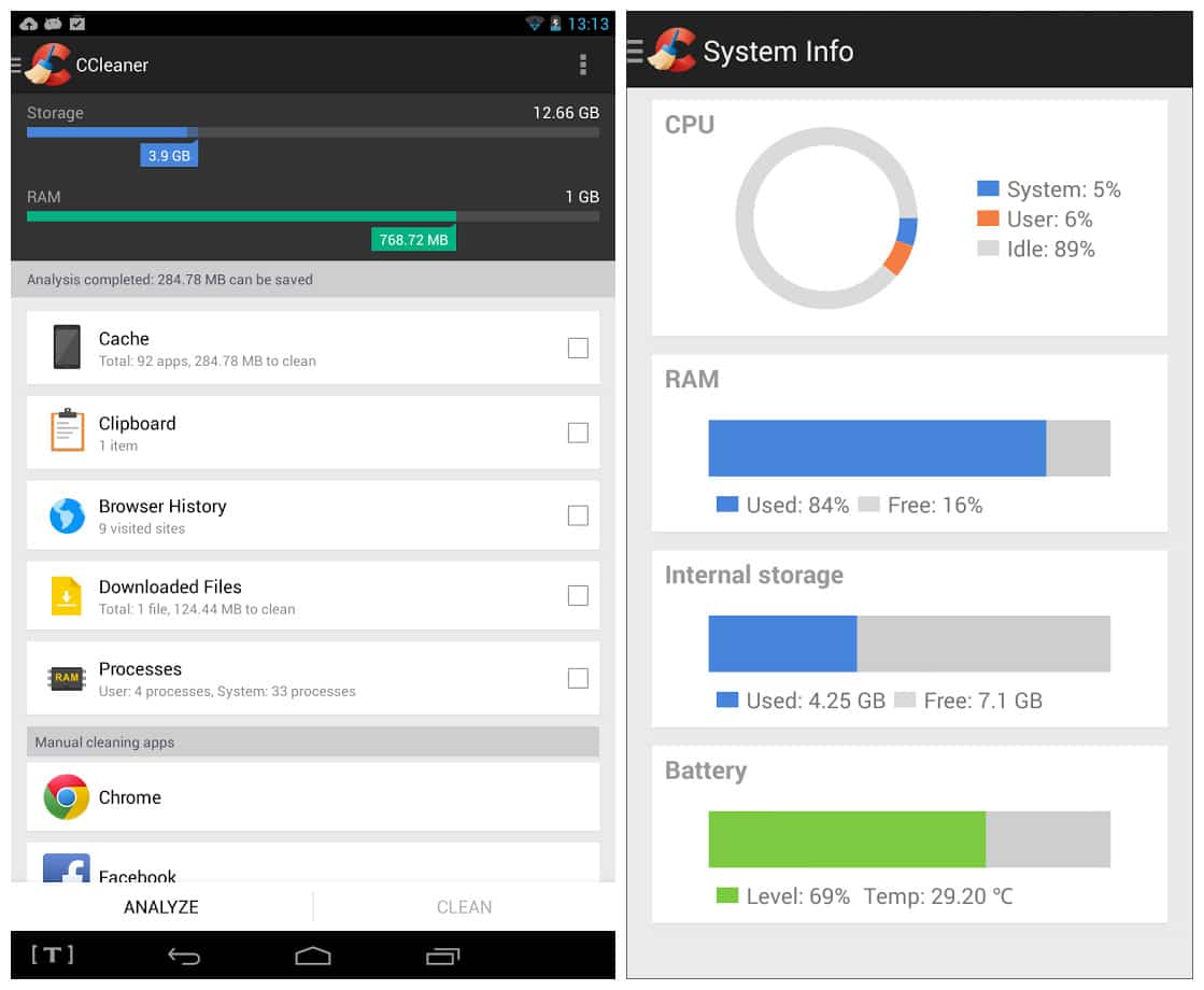 Degtech: CCleaner For Android v1.13.50 Apk Is Here ! [LATEST]