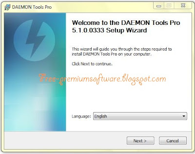 DAEMON Tools Pro Advanced v.5.1 Wizard Setup