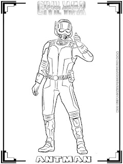 ant man captain america civil war coloring pages