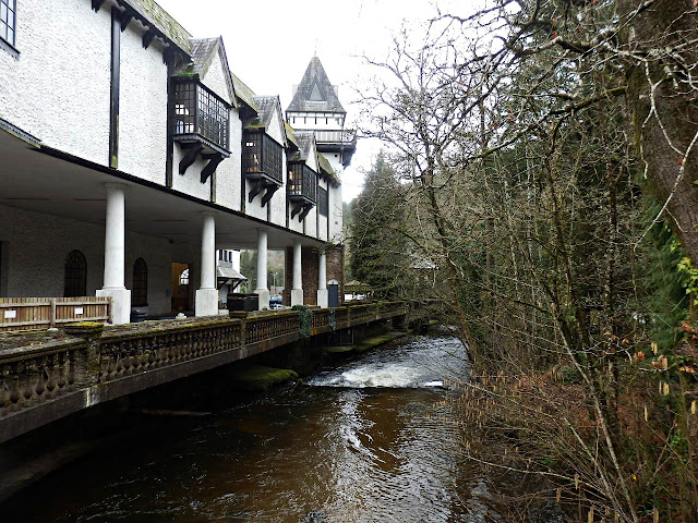 Trago Mills, Liskeard, Cornwall and river