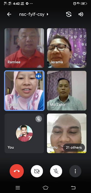 Google Meet Sosial Maya