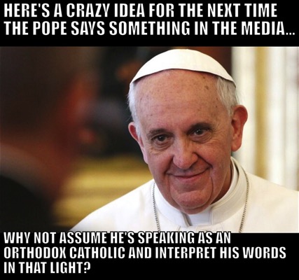 Pope crazy