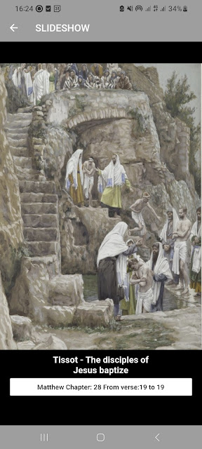 Tissot- Disciples of Jesus Baptise