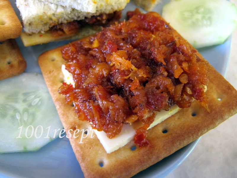 Koleksi 1001 Resepi: sambal sandwich udang kering.