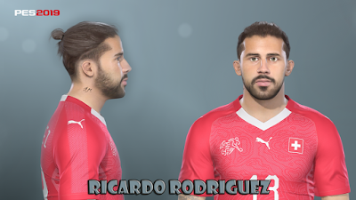 PES 2019 Faces Ricardo Rodríguez By Prince Hamiz