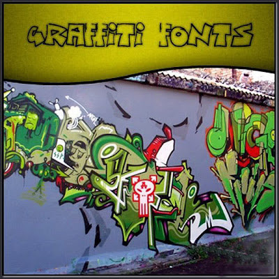 graffiti fonts. Design Example Graffiti Fonts