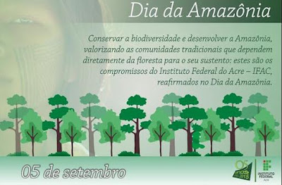 1000 Mensagens Feliz Dia Mundial da Amazônia  - 05 de setembro