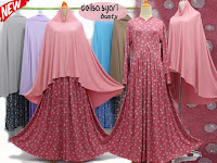 3-Gamis Syari Delisa Dusty, Gamis Syar'i Delisa Dusty, Gamis Delisa, Gamis Syar'i Delisa, Syar'i Delisa